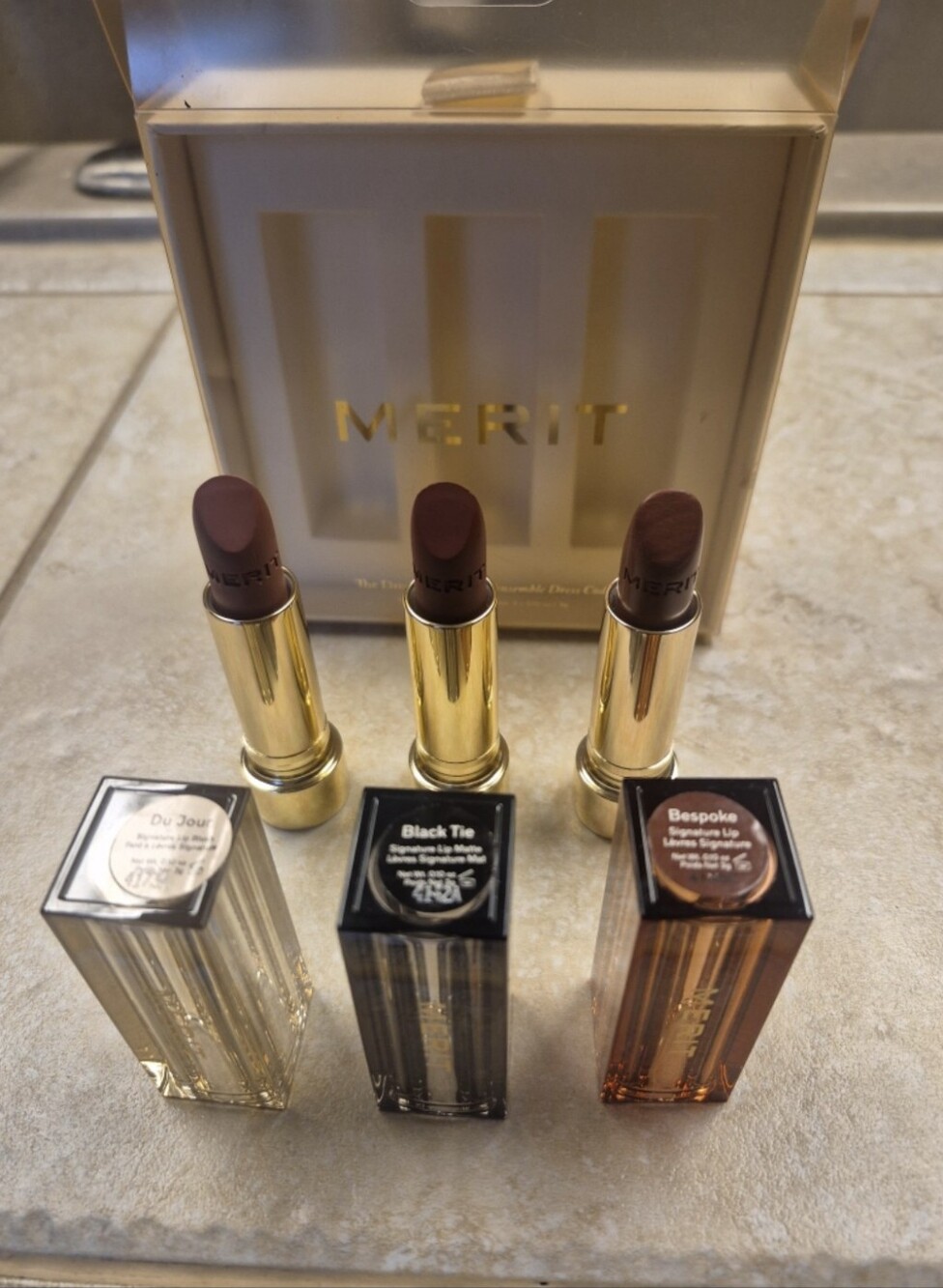 Merit The Dress Code Limited Edition Lipstick Trio